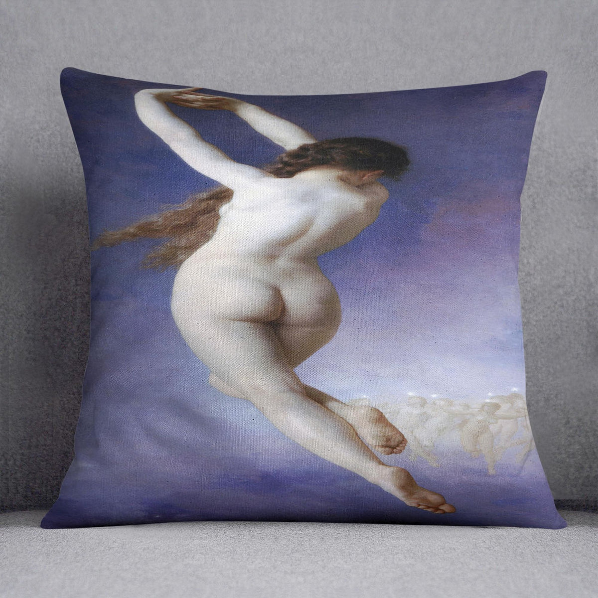 Bouguereau’s Lost Pleiad Decorative Cushion