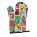 Black Face Boxer Right-Hand Oven Mitt