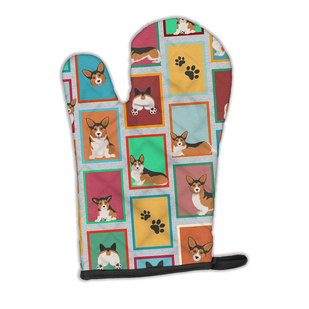 Sable Pembroke Corgi Right-Hand Oven Mitt