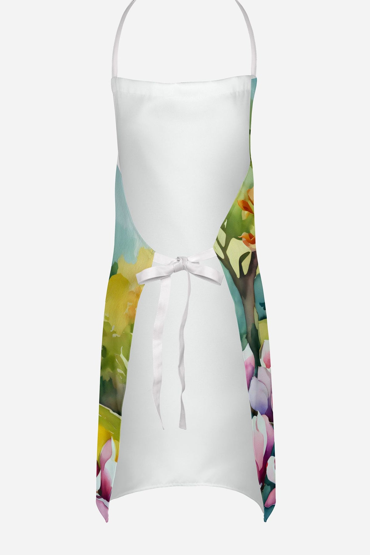 Louisiana Magnolias Watercolor Bib Apron