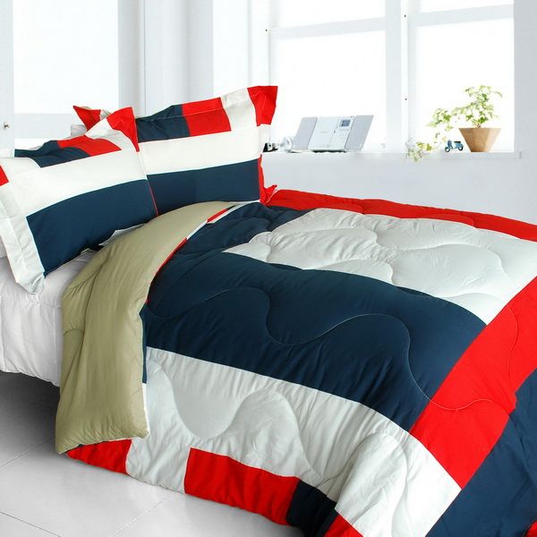 Loving Lorraine Quilted Patchwork Comforter Set