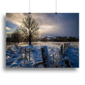 Low Light on a Winter's Day Atmospheric Wall Art