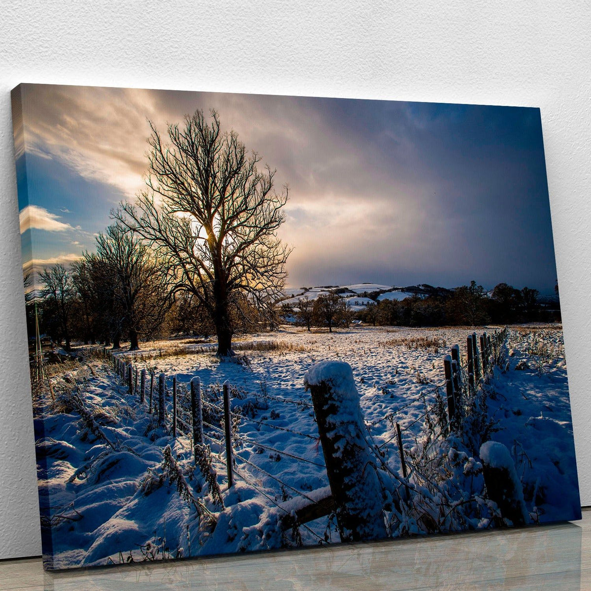 Low Light on a Winter's Day Atmospheric Wall Art
