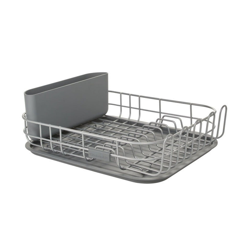 Compact Dish Drying Rack for Small Kitchen Counters