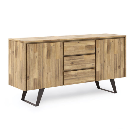 Lowry Distressed Golden Wheat Sideboard Buffet