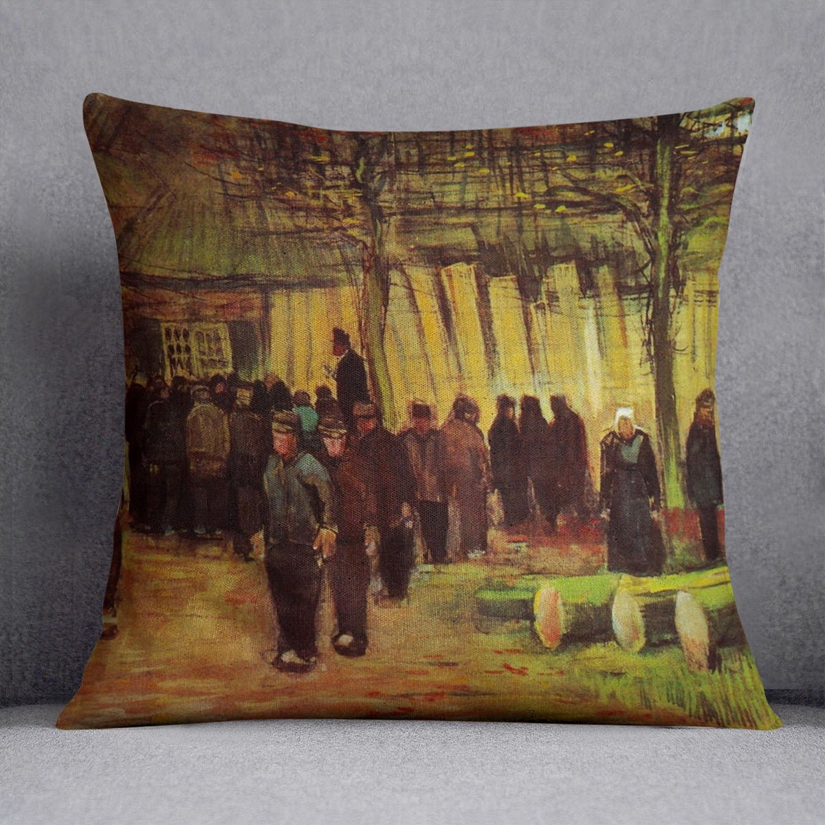 Lumber Sale by Van Gogh Decorative Cushion