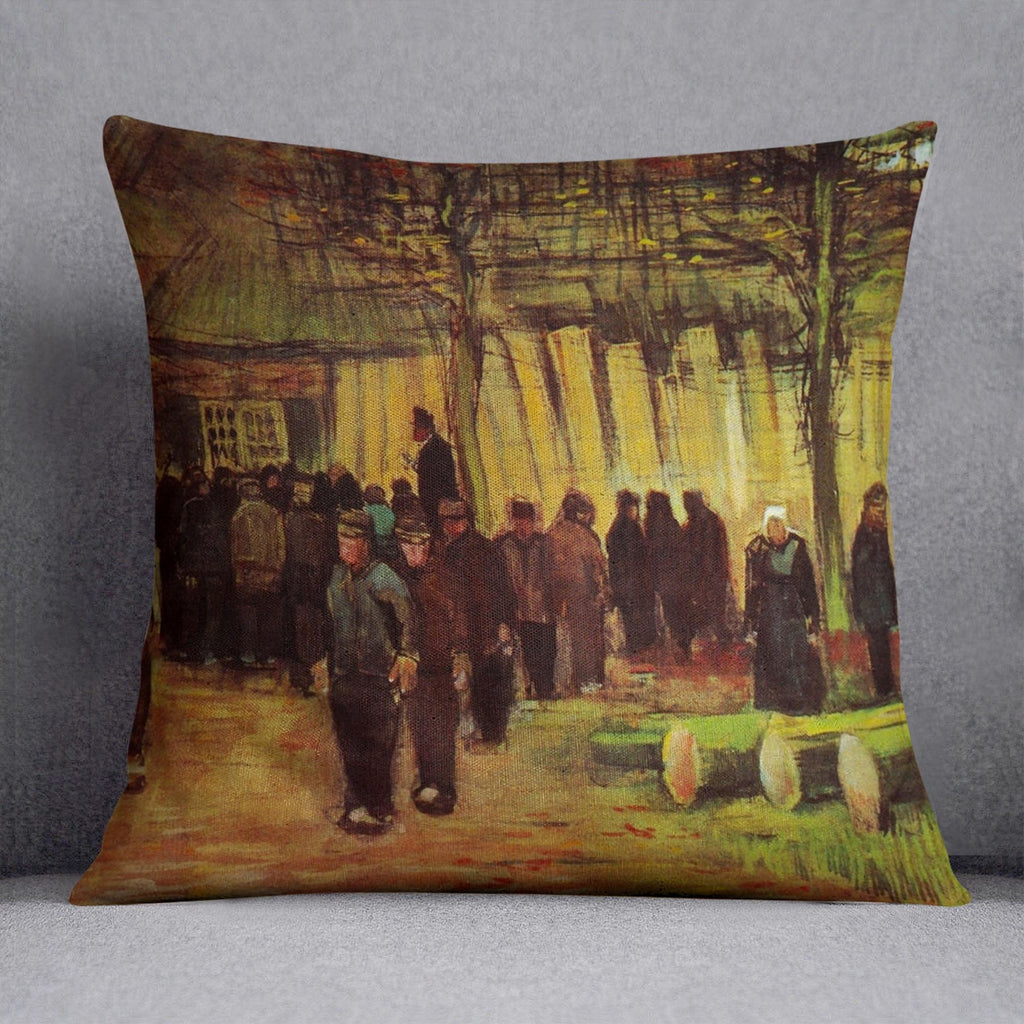 Lumber Sale by Van Gogh Decorative Cushion