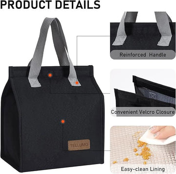 Insulated Leakproof Lunch Bag for Daily Outings