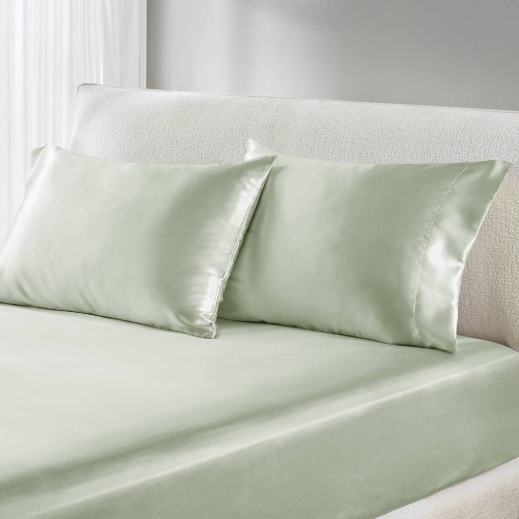 Luxury King Sheet Set – 4 Pillowcases, Wrinkle Free & Silky Soft