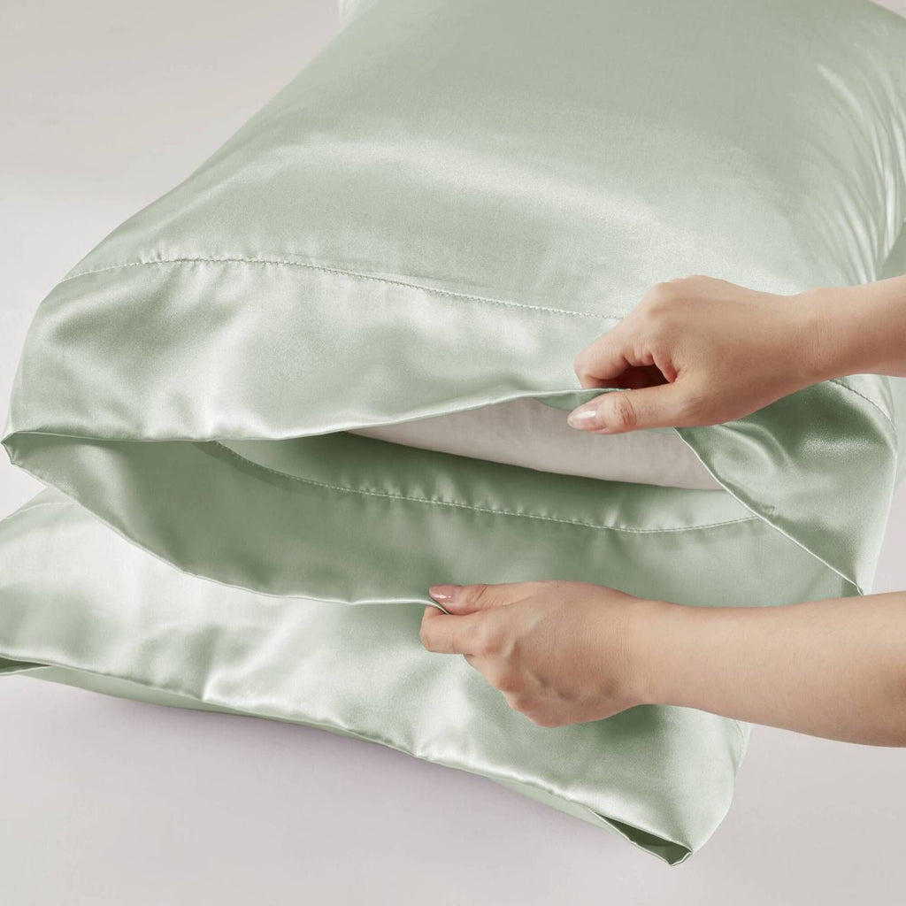 Luxury King Sheet Set – 4 Pillowcases, Wrinkle Free & Silky Soft