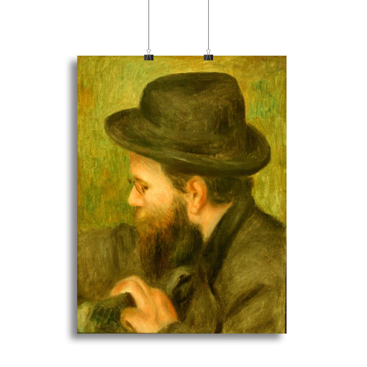 Renoir M Bernard, Man with the Black Hat Wall Art
