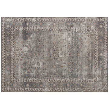 Machine Washable Traditional Chenille Area Rug