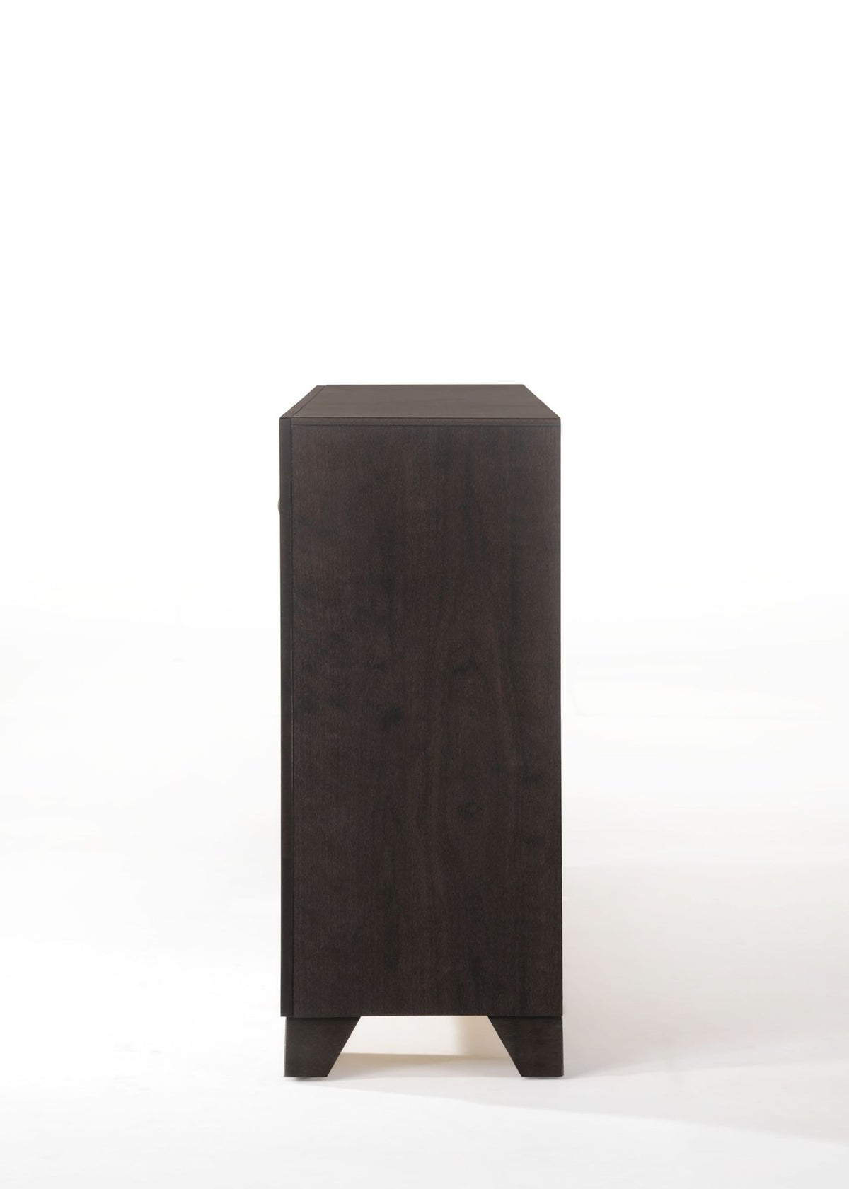 Freestanding Black Mirror with Minimalist Style