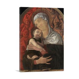 Madonna and Child Canvas Art: Timeless Renaissance Wall Decor