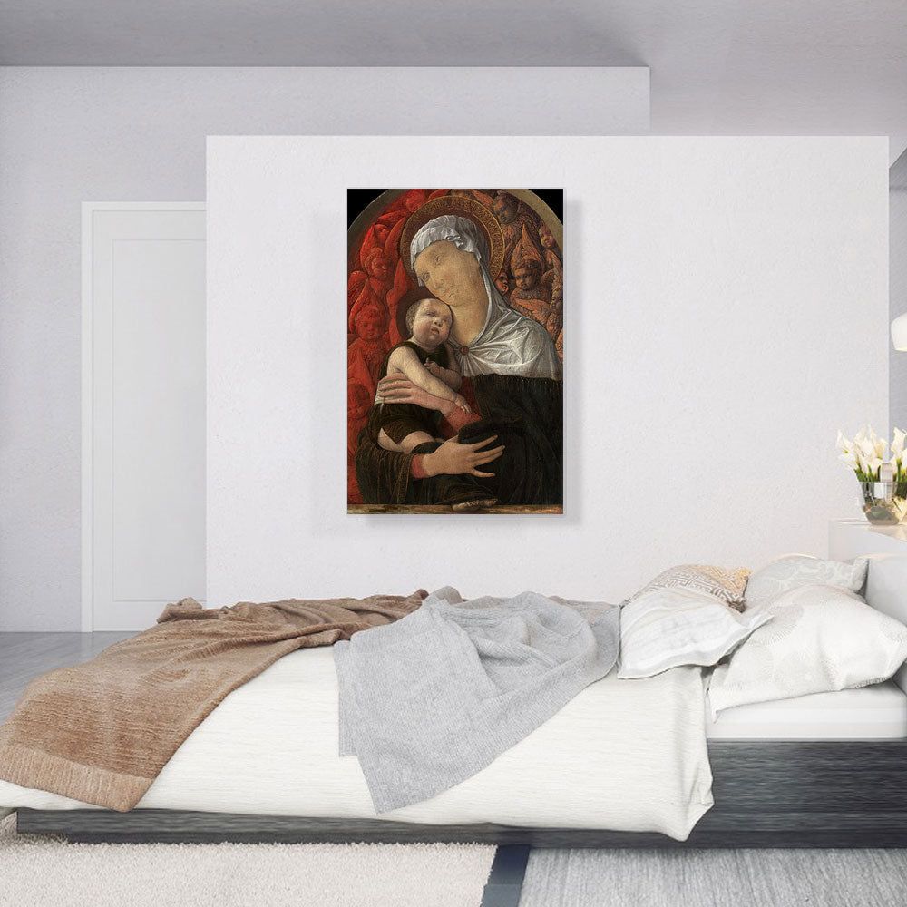 Madonna and Child Canvas Art: Timeless Renaissance Wall Decor