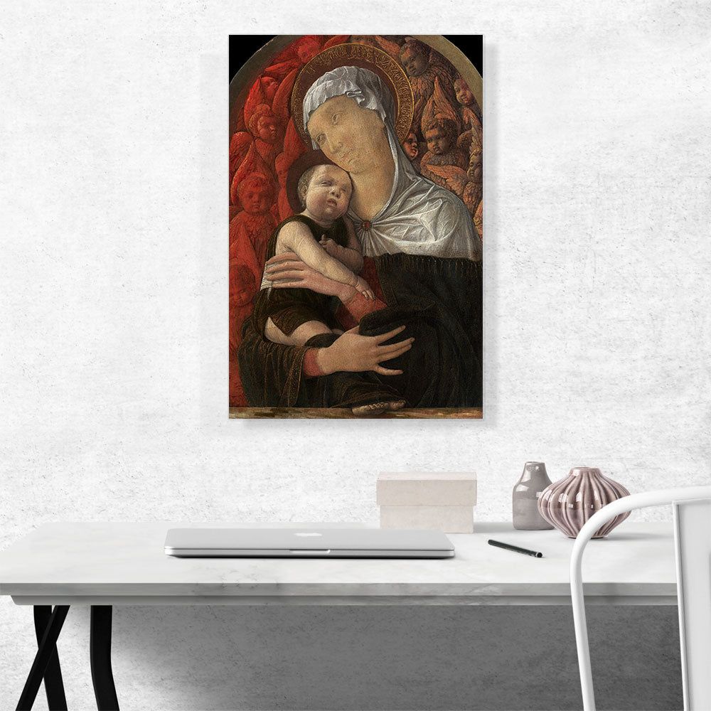 Madonna and Child Canvas Art: Timeless Renaissance Wall Decor