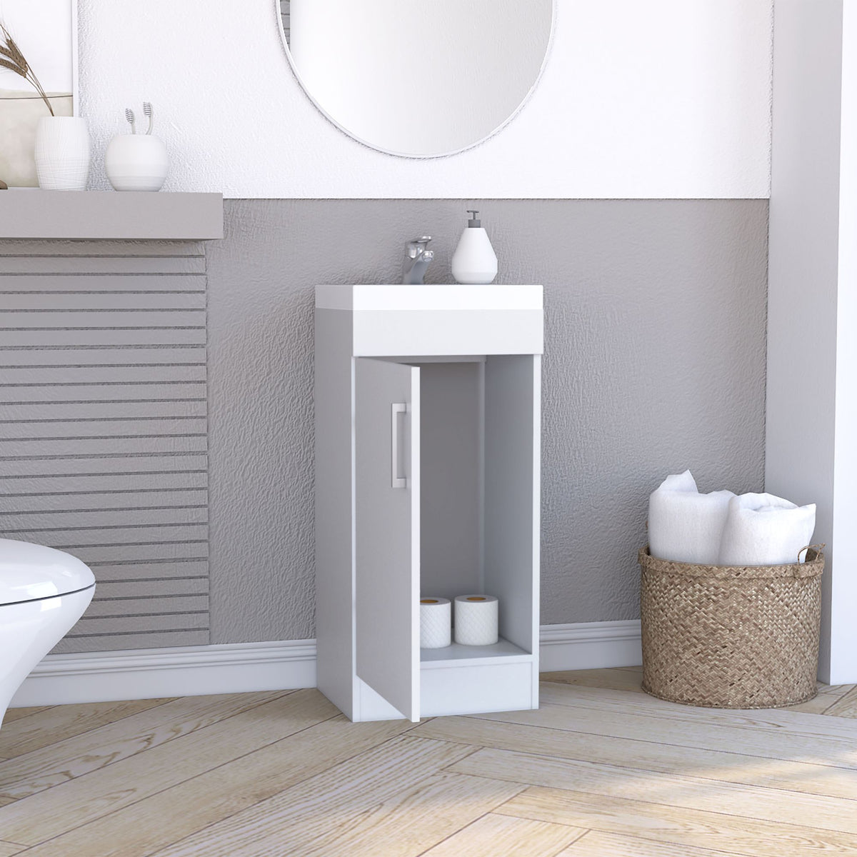 Madrid Single-Door Bathroom Vanity
