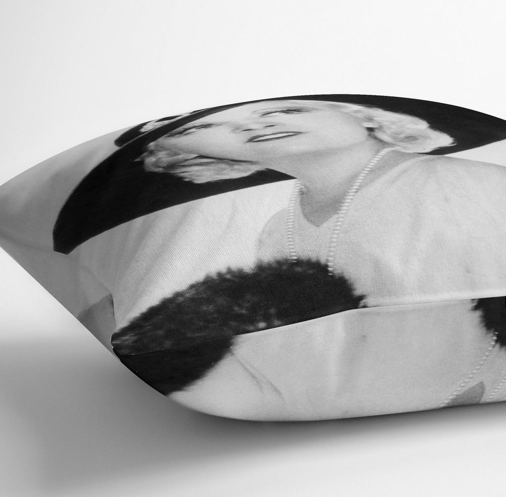Mae West Decorative Cushion with Removable Cover