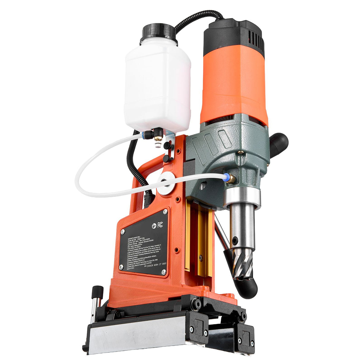 Reversible Magnetic Drill Press with Core Bit Set