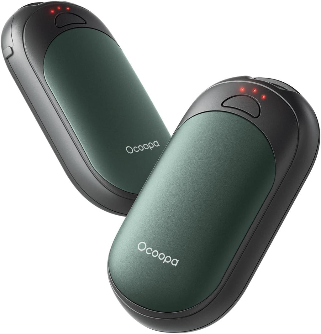 Magnetic Rechargeable Hand Warmer Pair with Three Heat Settings