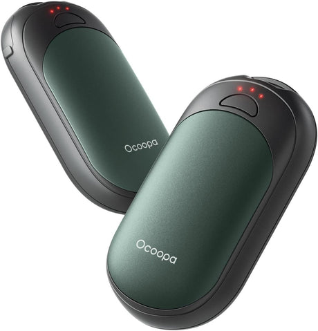 Magnetic Rechargeable Hand Warmer Pair with Three Heat Settings