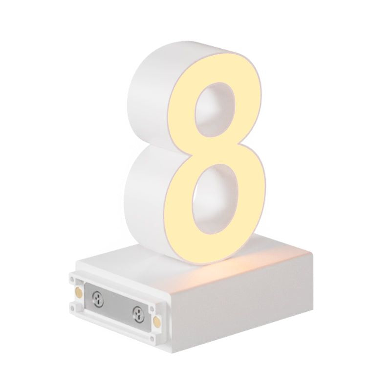 Magnetic LED Light Number, (8) H3. 3000K
