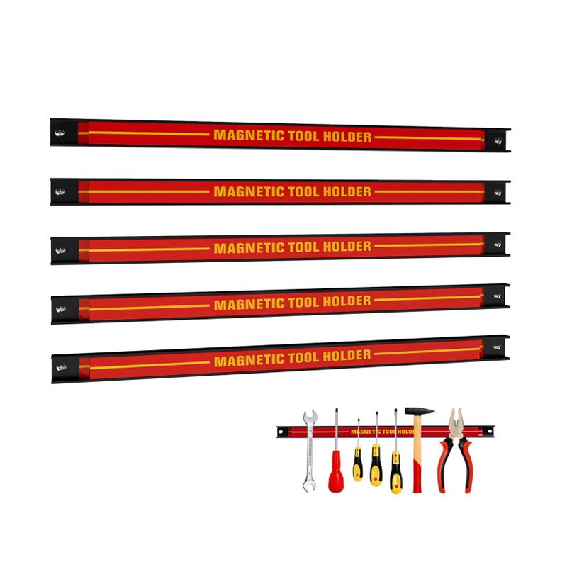 Magnetic Tool Holder Strips for Garage or Kitchen