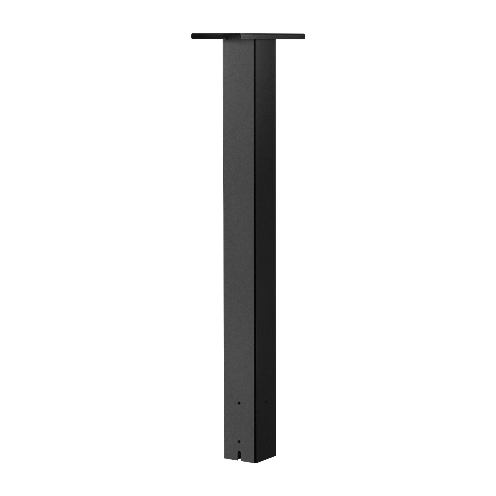 Black In-Ground Mailbox Post with Universal Mount