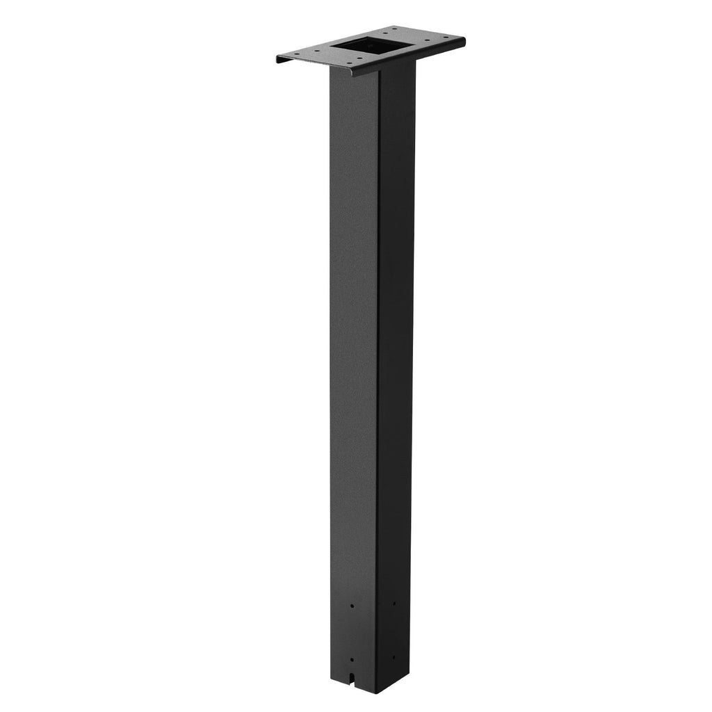 Black In-Ground Mailbox Post with Universal Mount