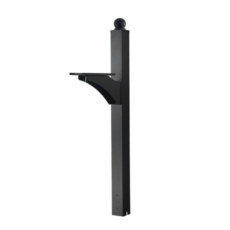 Clean-Lined In-Ground Mailbox Post