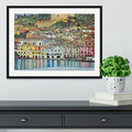 Klimt’s Malcena at the Gardasee Framed Wall Art