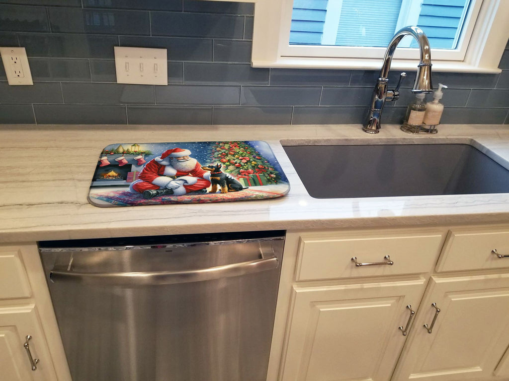 Absorbent Dish Drying Mat for Kitchen Counter,, Non-Slip