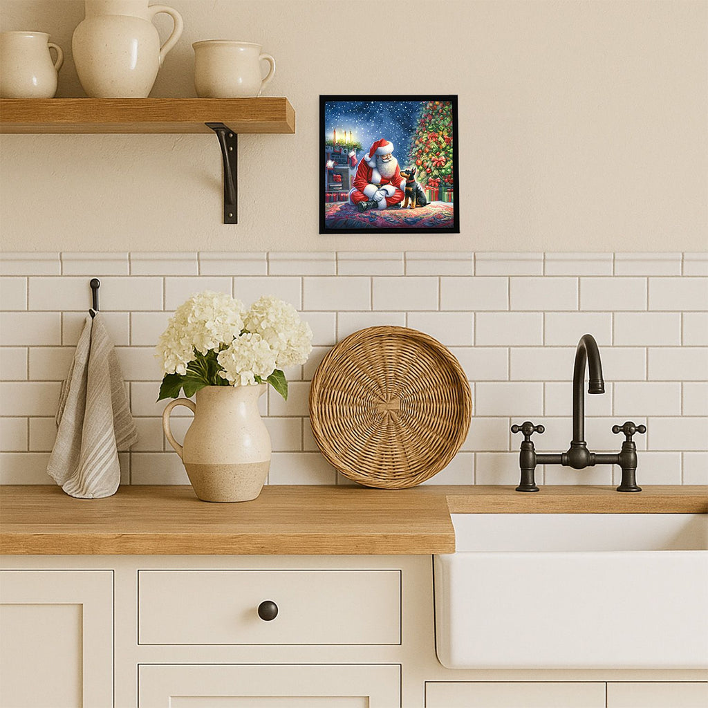 Holiday Framed Metal Print Wall Art – Ready to Hang