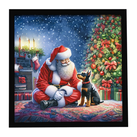 Holiday Framed Metal Print Wall Art – Ready to Hang