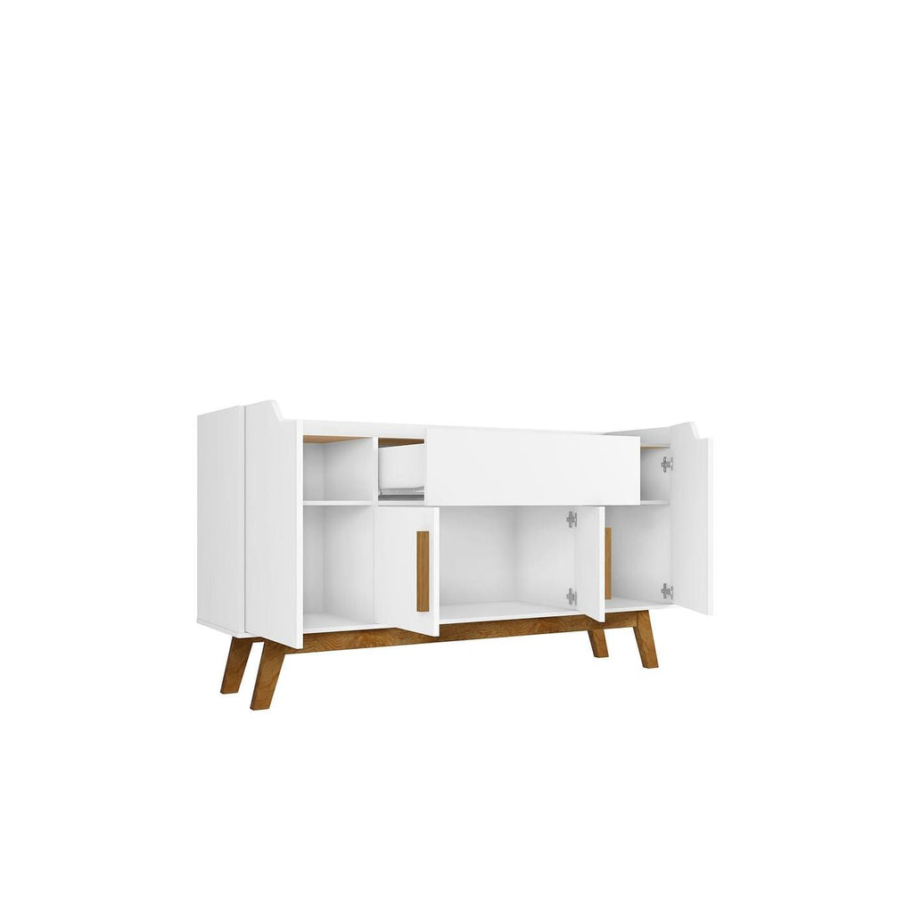 Addie Mid-Century Sideboard with Concealed Storage