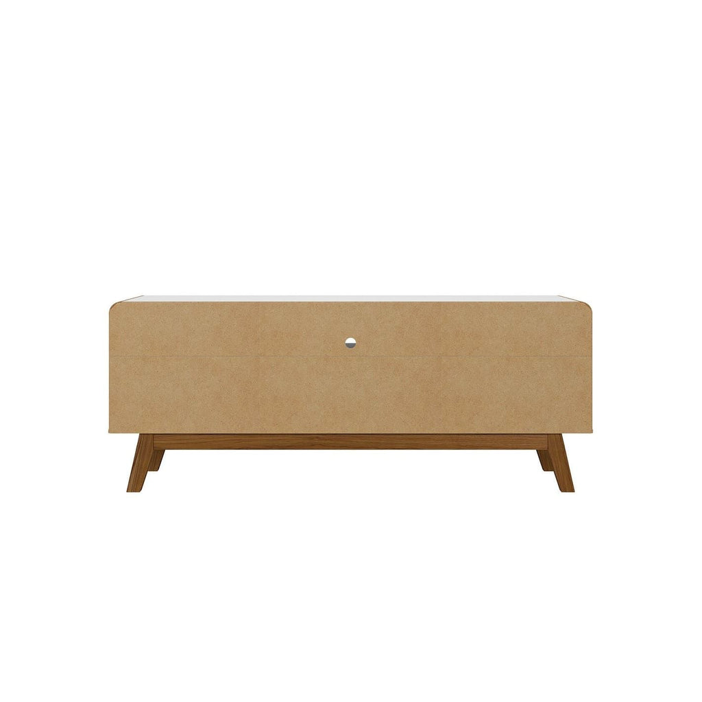 Camberly Mid-Century TV Stand with Wine Storage