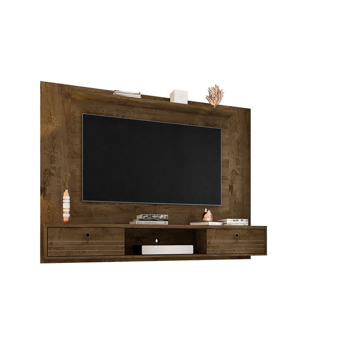 Liberty Floating Entertainment Center with Display Shelf