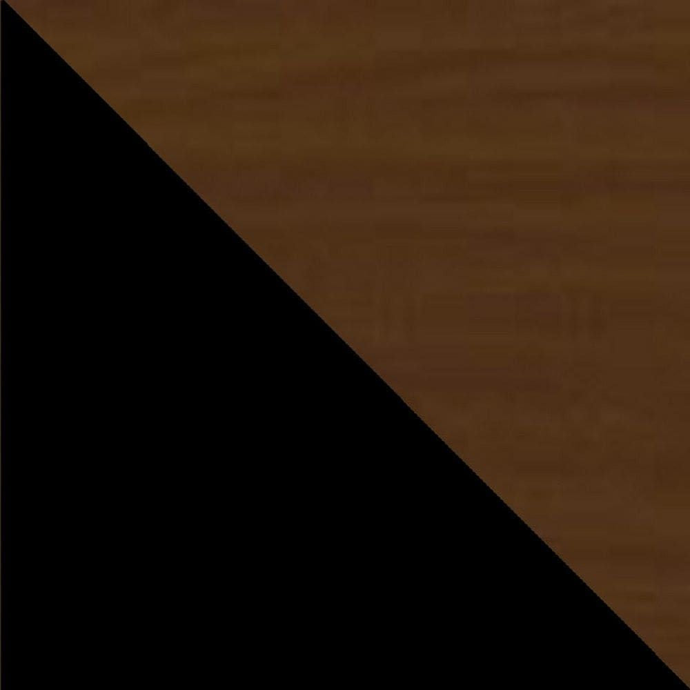 Mosholu Mid-Century Nightstand with Concealed Shelves