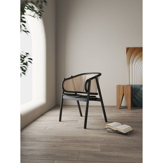 Manhattan Comfort Versailles Armchair – Modern Cane Accent Chair