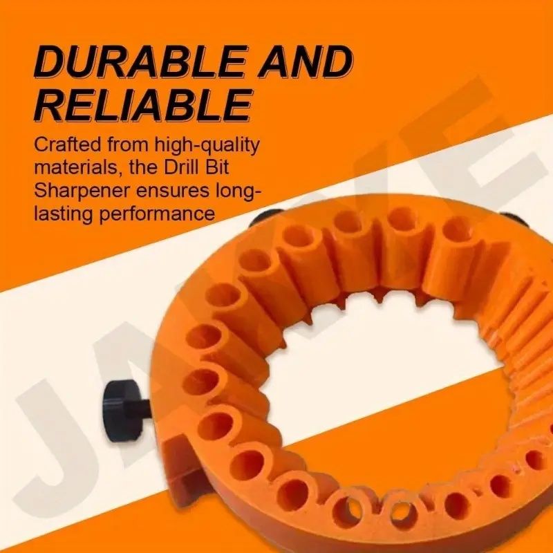 Precision Drill Bit Sharpener for 2- Bits – Compatible with Grinders