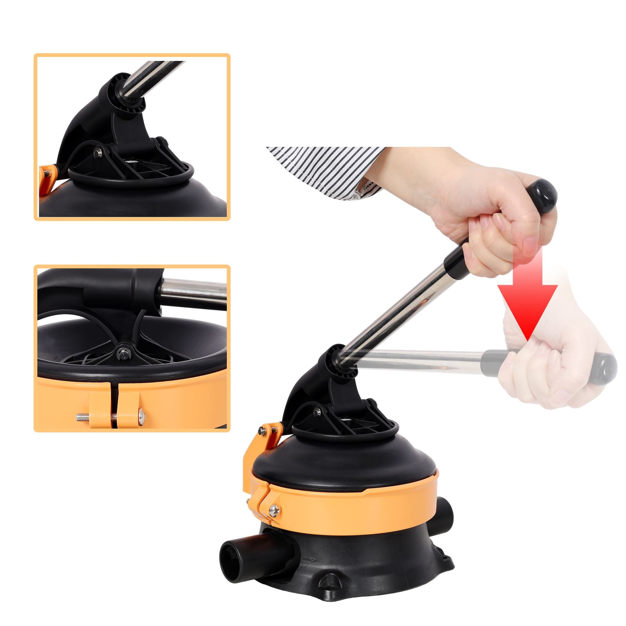 Non-Electric Hand Water Pump for Gardens and Farms