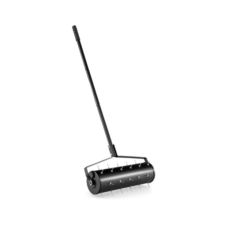 Achieve a Lush Lawn with This Manual Aerator - Black / 21 inches