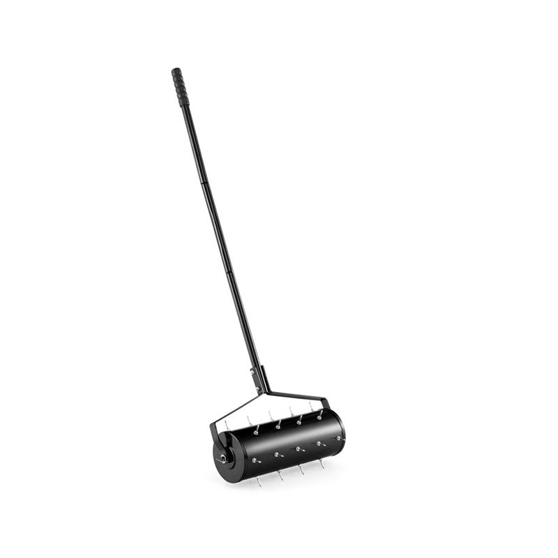 Achieve a Lush Lawn with This Manual Aerator - Black / 18 inches
