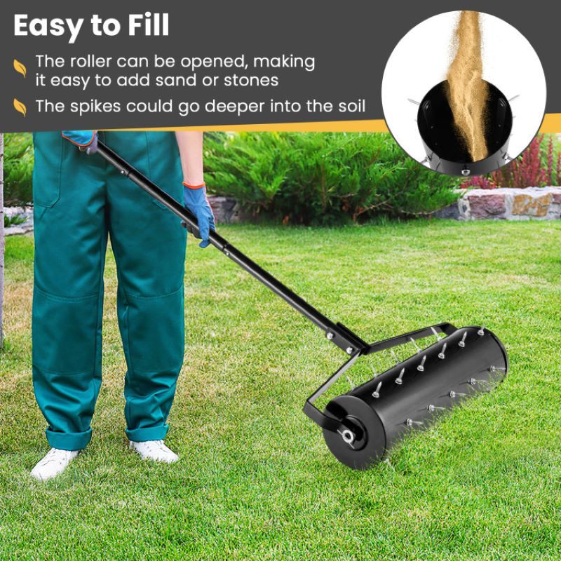 Achieve a Lush Lawn with This Manual Aerator