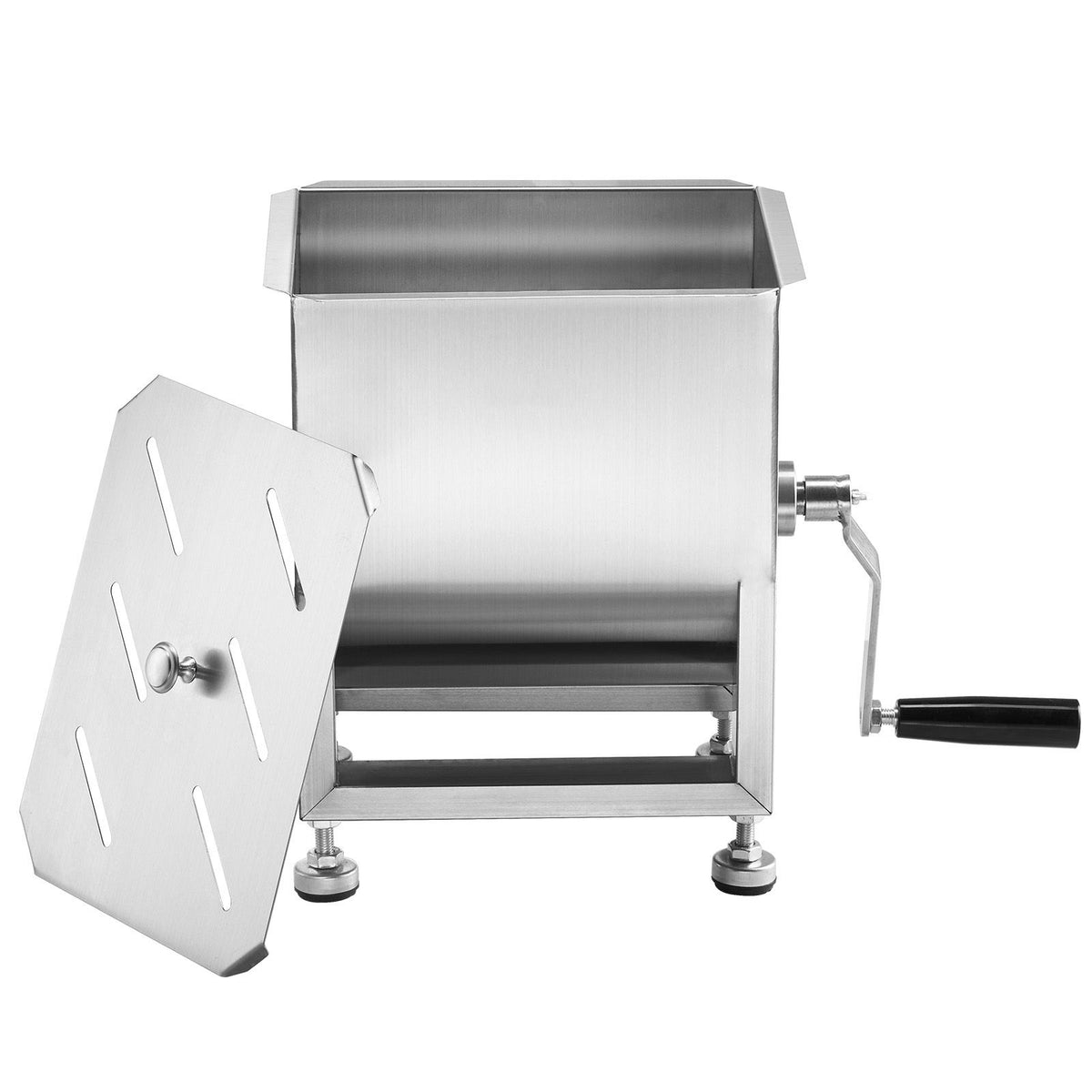 Manual Meat Mixer with Ergonomic Lever and Large Tank