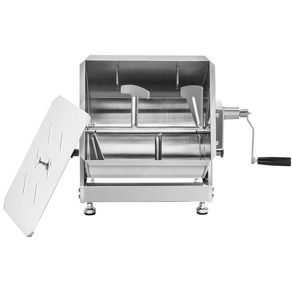 Manual Meat Mixer with Tilting Tank and Gearbox
