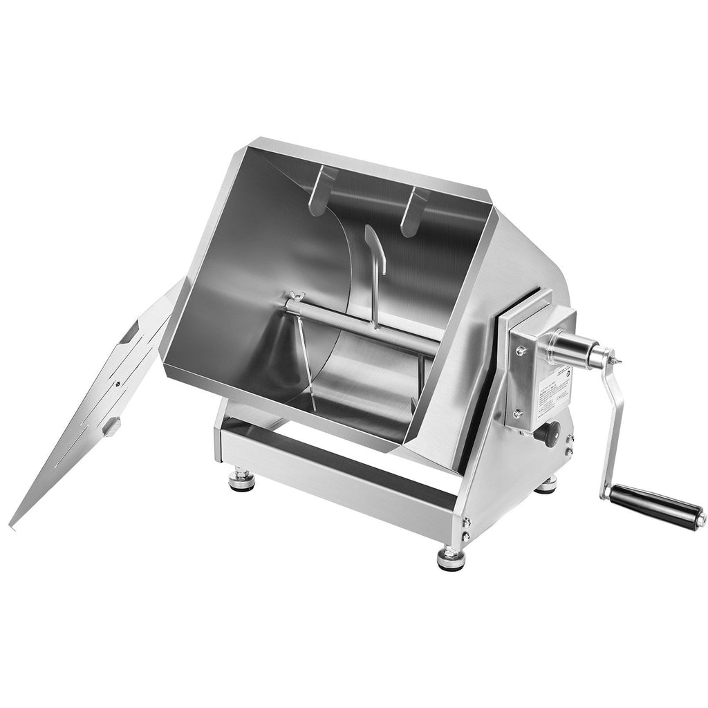 Manual Meat Mixer with Tilting Tank and Gearbox