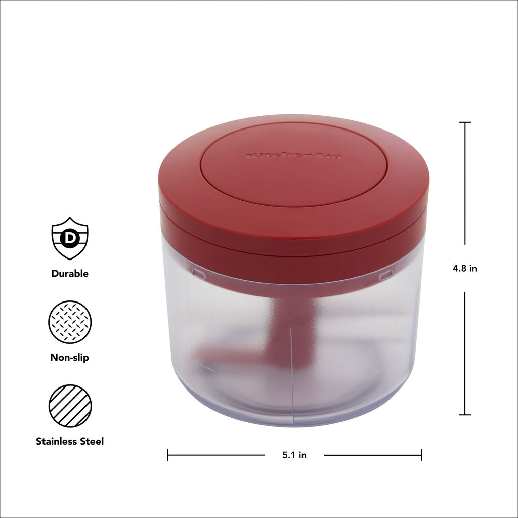 Empire Red Manual Pull Food Chopper