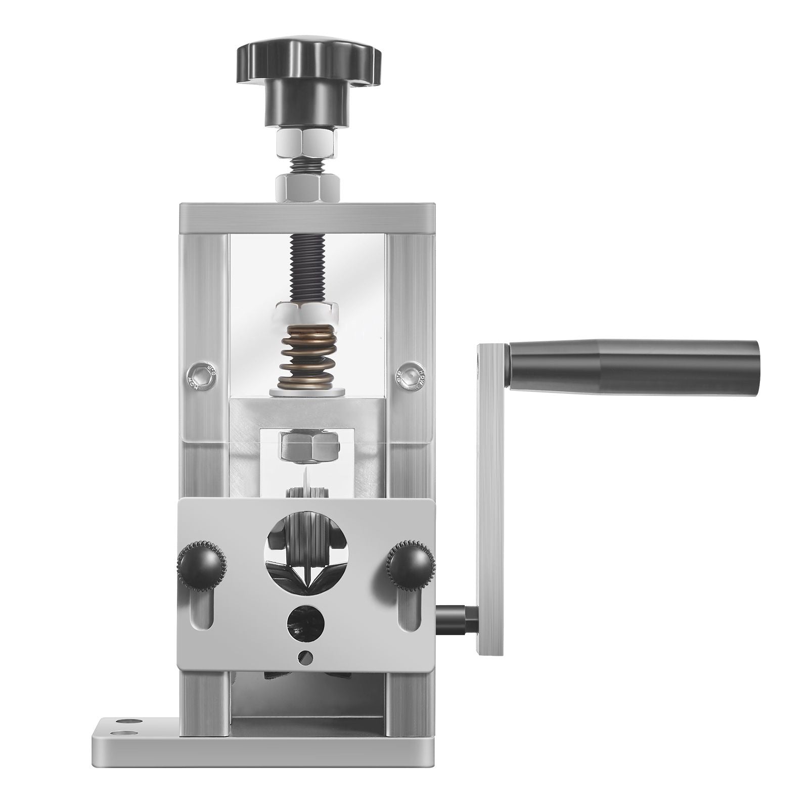 Portable Wire Stripping Machine with Hand-Crank and Drill Modes