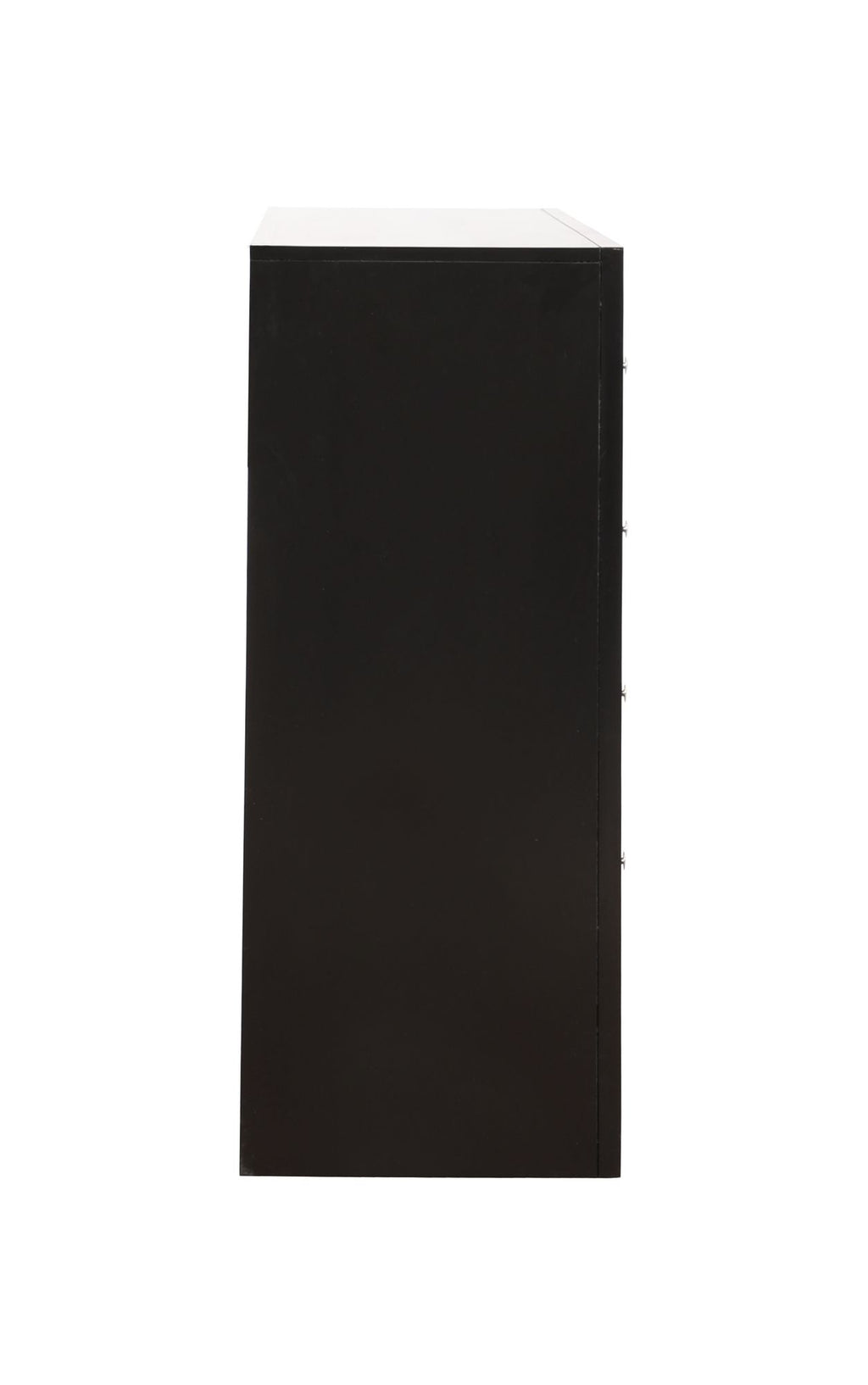 Marilla Black Dresser with Beveled Drawer Fronts